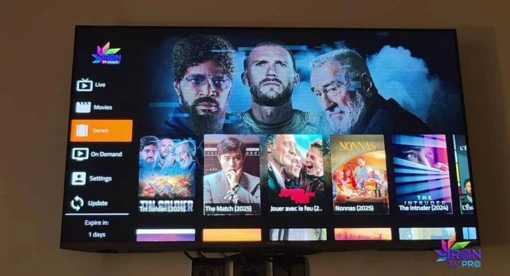 abonnement Iron TV Pro