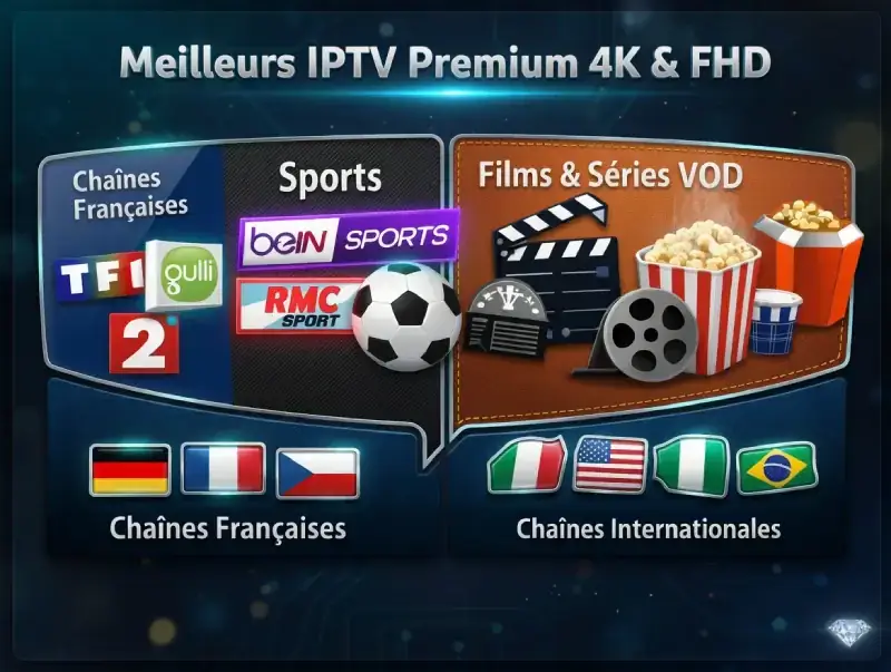 iron tv pro max lmeilleur abonnement IPTV en France