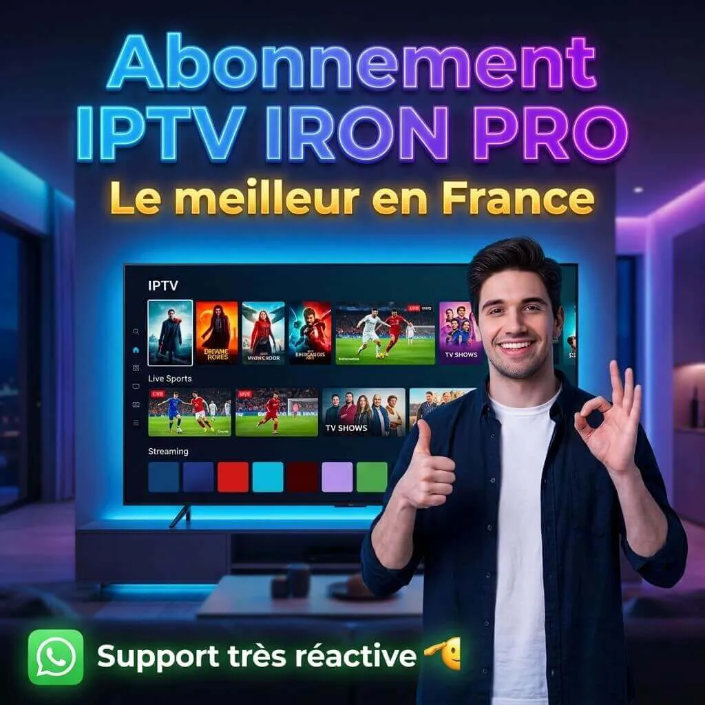 Abonnement IPTV Iron Pro