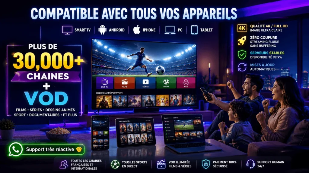 Abonnement IPTV Iron Pro
