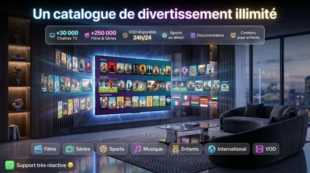 Abonnement IPTV Iron tv Pro