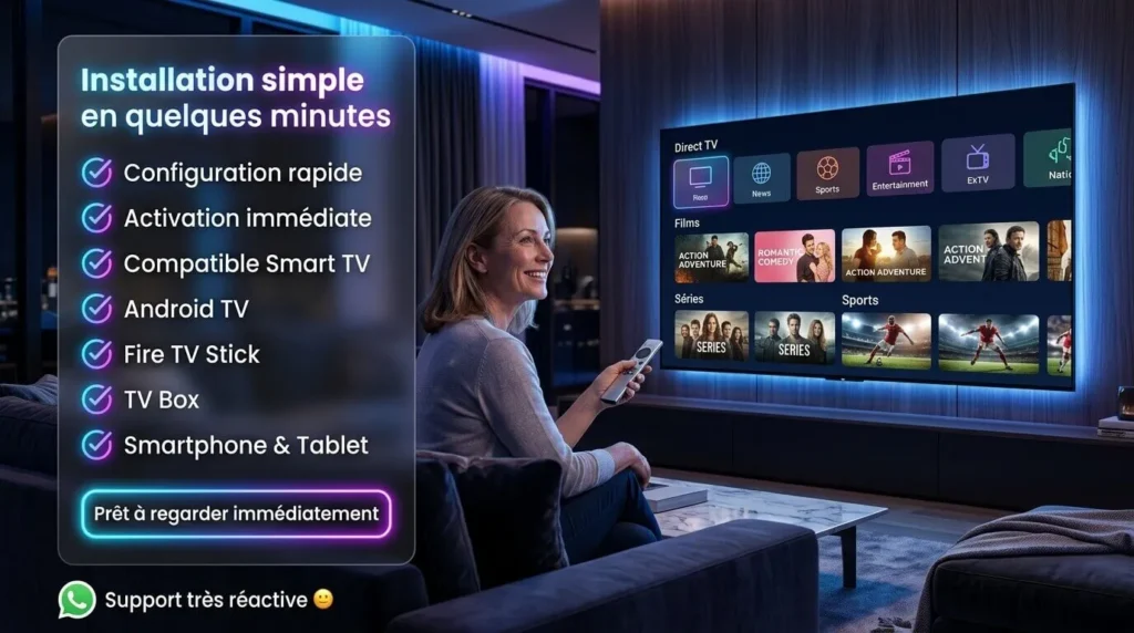 Abonnement IPTV Iron tv Pro
