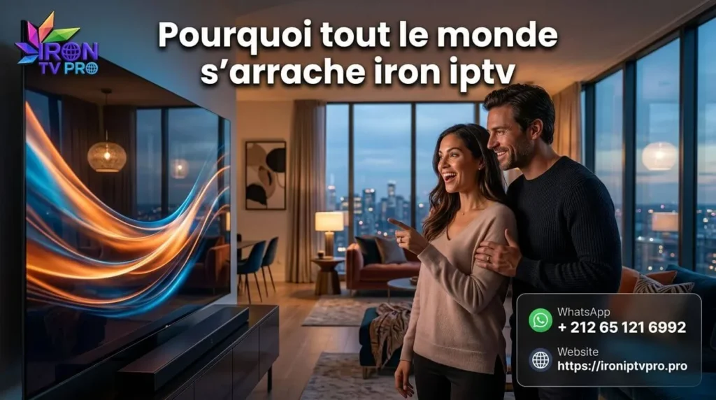 Abonnement IRON IPTV Pro