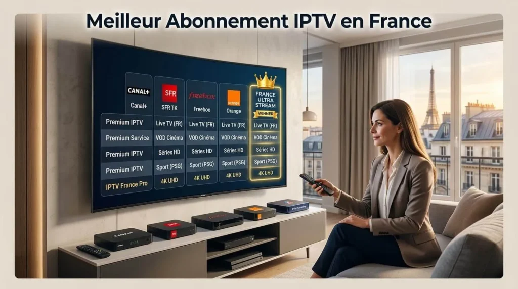 Meilleur abonnement IPTV en France iron pro max
