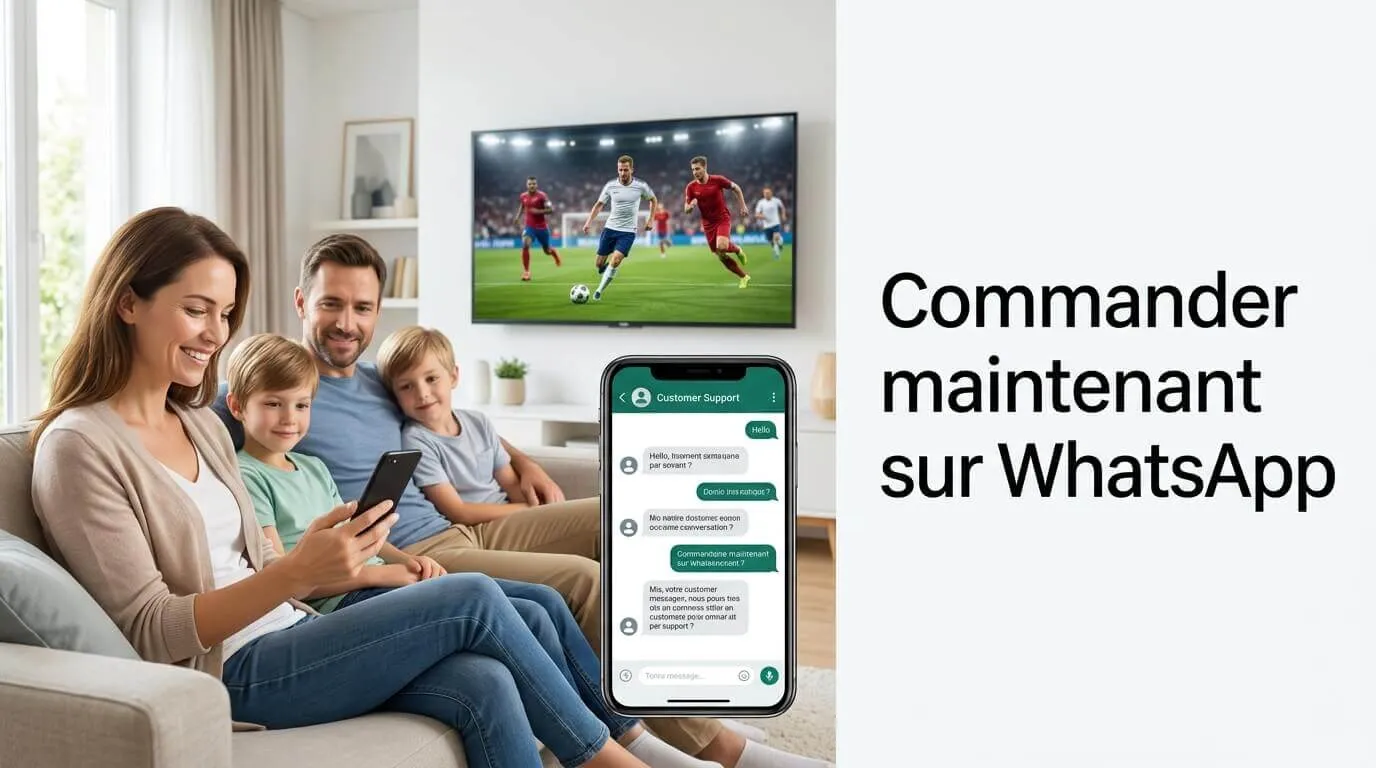 Support WhatsApp IRON TV MAX disponible 24/7